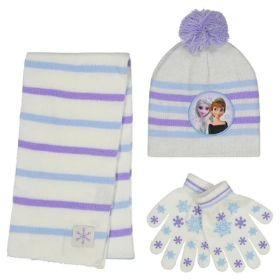 Disney Frozen Elsa & Anna Winter Scarf And Mittens Or Gloves, Kids Ages 2-7 6 Disney Frozen Elsa & Anna Winter Scarf And Mittens Or Gloves, Kids Ages 2-7 - Image 6