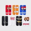 Disney Women's Harry Potter 7 Days Of Cozy Crew Socks - Assorted Colors 4-10