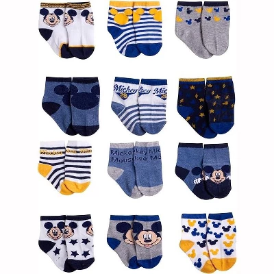 Disney Baby Boys’ Socks - 12 Pack Mickey Mouse, Winnie The Pooh, Lion King, Toy Story (Newborn/Infant) 6 Disney Baby Boys’ Socks - 12 Pack Mickey Mouse, Winnie The Pooh, Lion King, Toy Story (Newborn/Infant) - Image 6
