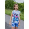 Disney Minnie Mouse Lilo & Stitch Girls French Terry Tank Top Shirt Dolphin And Active Shorts Little Kid To Big Kid