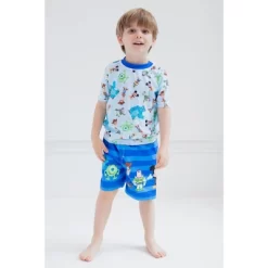 Disney Pixar D100 Toy Story Monsters Inc. Mickey Mouse Buzz Lightyear Rash Guard And Swim Trunks Outfit Infant To Toddler -Family Trends Shop GUEST ee165940 da6d 4c43 bcbf a56a36dfd0df