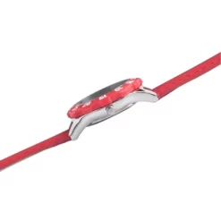 Boys' Disney Descendants 2 Carlos De Vil Tween Stainless Steel Watch - Red -Family Trends Shop GUEST ef079cbd bd28 4f09 83cd 087c75e6f2ea