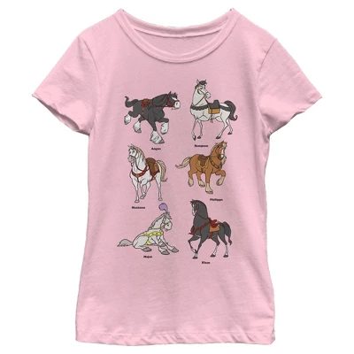 Girl's Disney Favorite Horse Characters T-Shirt 5 Girl's Disney Favorite Horse Characters T-Shirt - Image 5
