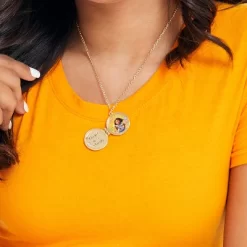 Disney Girls Encanto Butterly Locket Necklace, 16 + 3"