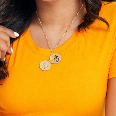 Disney Girls Encanto Butterly Locket Necklace, 16 + 3" 1 Disney Girls Encanto Butterly Locket Necklace, 16 + 3"