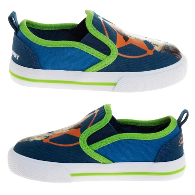 Disney Toy Story Kids Casual No Lace Shoes - Buzz Lightyear Sheriff Woody Low Top Canvas Slip-on Tennis Boys Sneakers (Size 5-12 Toddler - Little Kid) 4 Disney Toy Story Kids Casual No Lace Shoes - Buzz Lightyear Sheriff Woody Low Top Canvas Slip-on Tennis Boys Sneakers (Size 5-12 Toddler - Little Kid) - Image 4