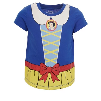 Disney Princess Moana Jasmine Belle Baby Girls 5 Pack T-Shirts Infant 5 Disney Princess Moana Jasmine Belle Baby Girls 5 Pack T-Shirts Infant - Image 5