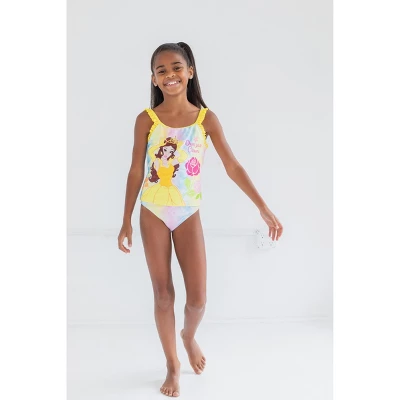 Disney Princesses,Princess Ariel Girls Tankini Top And Bikini Bottom Swim Set Little Kid To Big Kid 5 Disney Princesses,Princess Ariel Girls Tankini Top And Bikini Bottom Swim Set Little Kid To Big Kid - Image 5